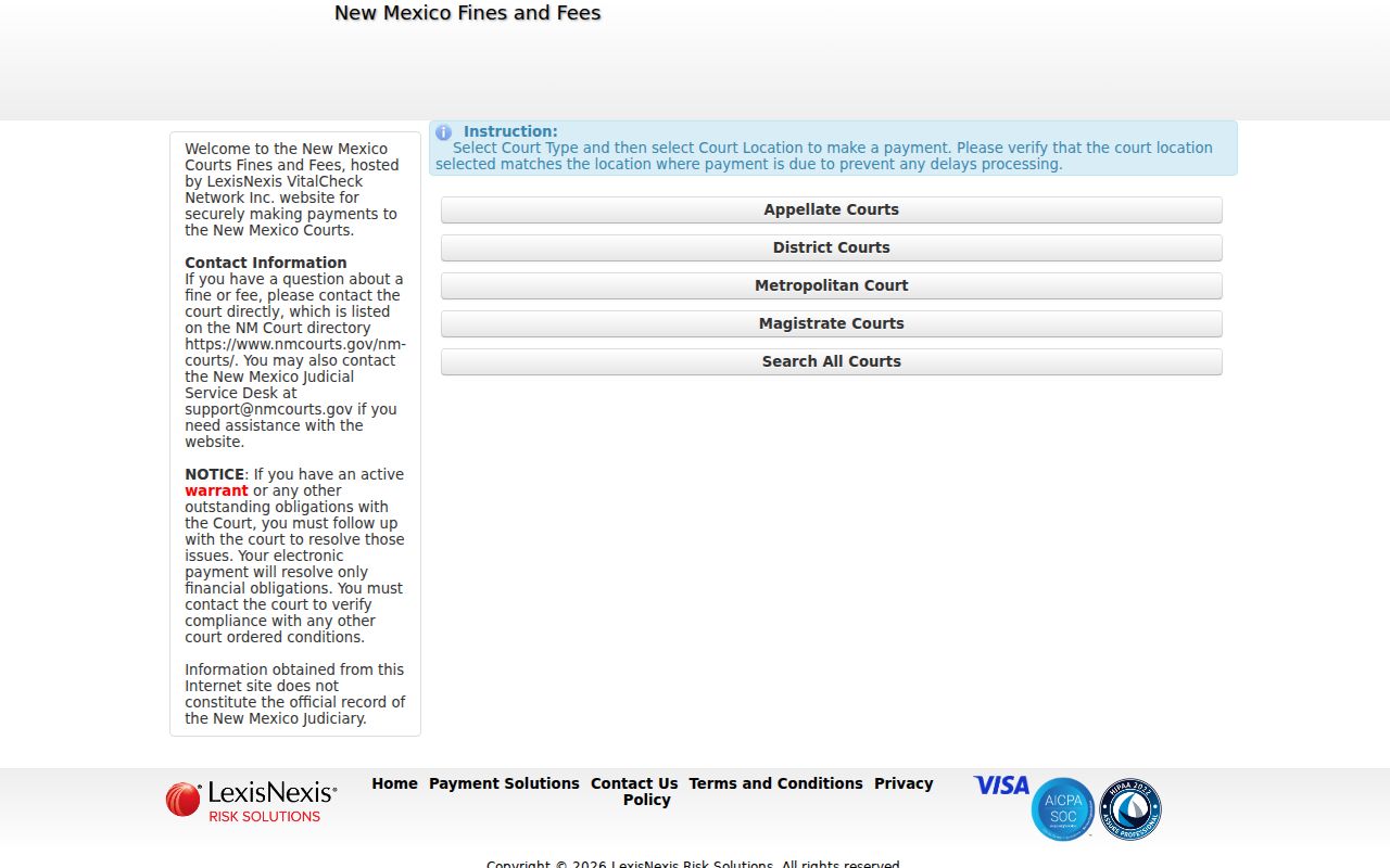 Torrance traffic court records payment search